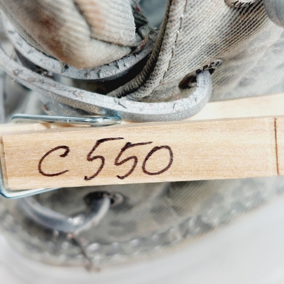 Sperry Animal Print Saltwater Water Resistant Lace Up Zip Side Rain Boot C550 - Picture 12 of 12